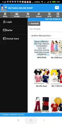 Mutiara Online Shop Season Cit android App screenshot 1